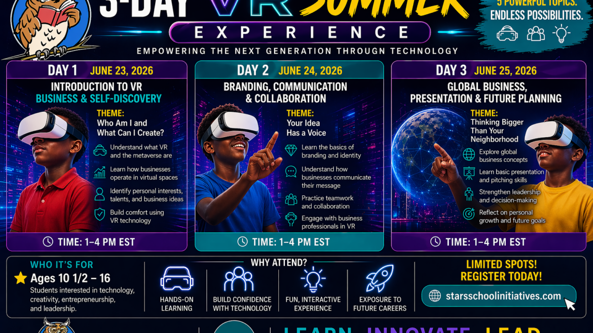 Future Builders VR: Youth Business, Branding & Leadership in the Metaverse